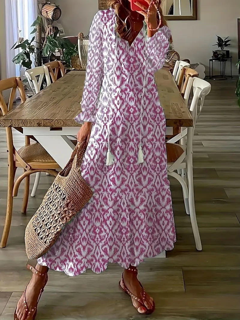 Levoire | Robe Maxi Inspirée Par Le Boho