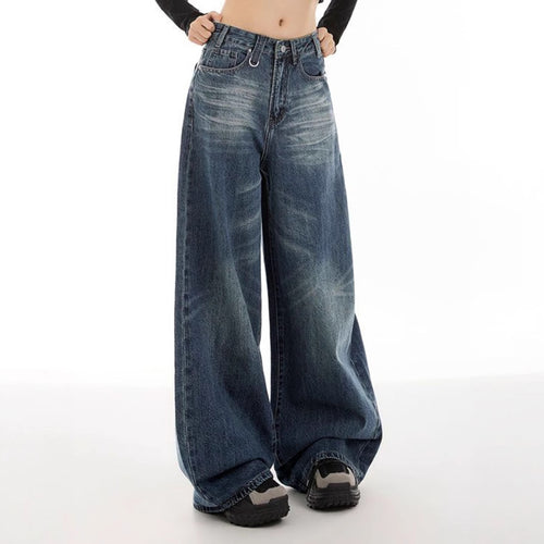 Jeans supplémentaires pour femmes au look usé tendance Levoire