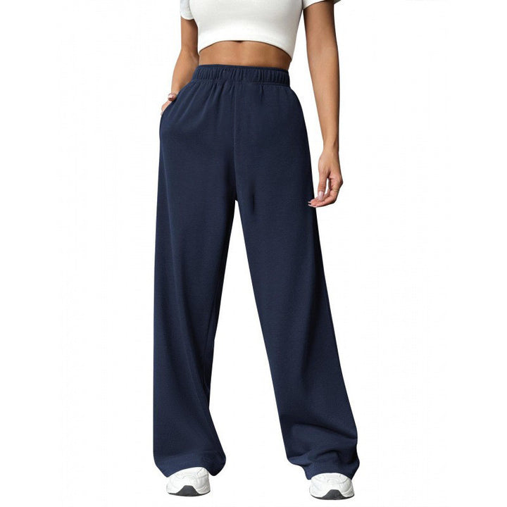 Pantalon décontracté pour femmes avec taille élastique et coupe ample Levoire