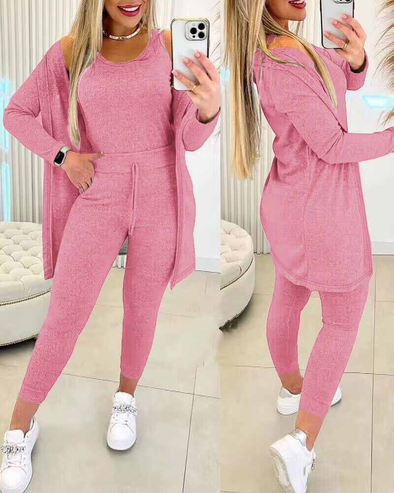 Levoire | Ensemble Confort Chic Rose pâle