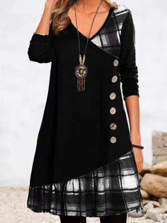 Levoire | Robe à motifs Noir