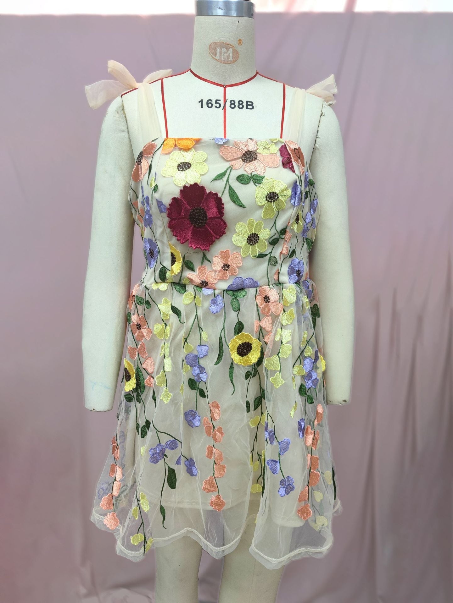 Levoire | Bodycon à bretelles spaghetti Aistillinen dress Abricot