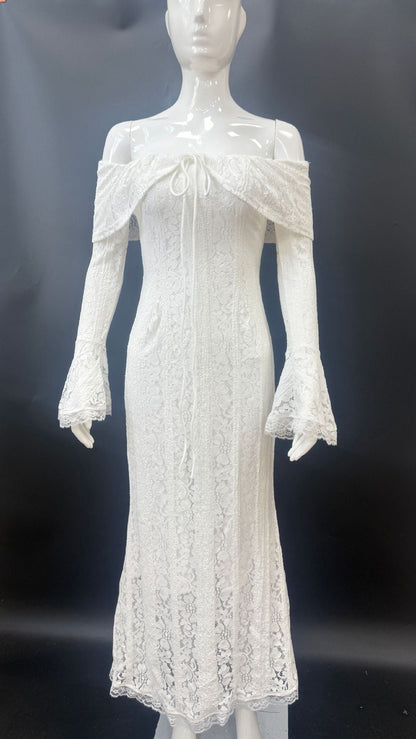 Levoire | Élégant Bustier Robe Longue Slim Fit Sirène Robe avec la doublure