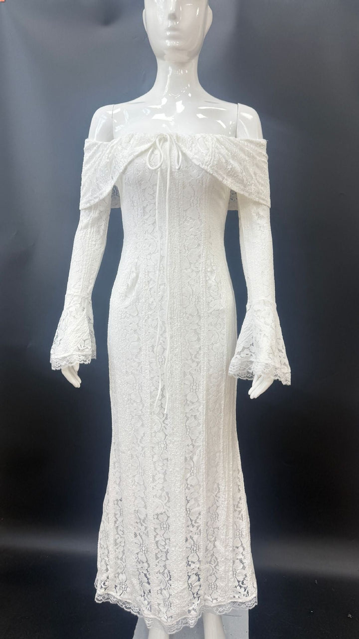 Levoire | Élégant Bustier Robe Longue Slim Fit Sirène Robe avec la doublure