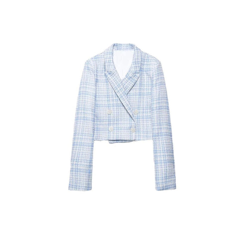 Levoire | Élégant Blazer Texturé Décontracté Ensemble de Short