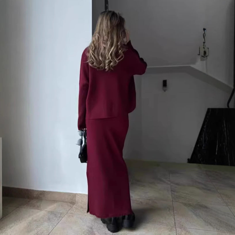 Robe en tricot pour femmes dans une coupe décontractée surdimensionnée Levoire