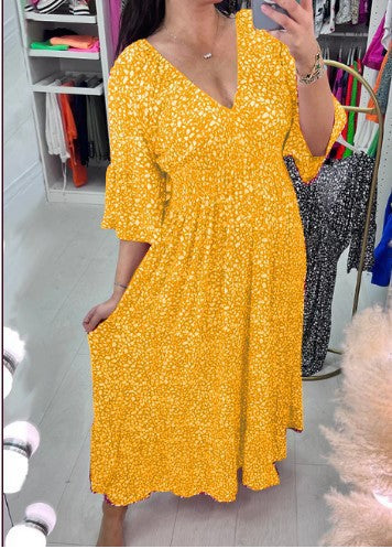 Levoire | Accessoire de plage Fake Loose Jupe longue Jaune