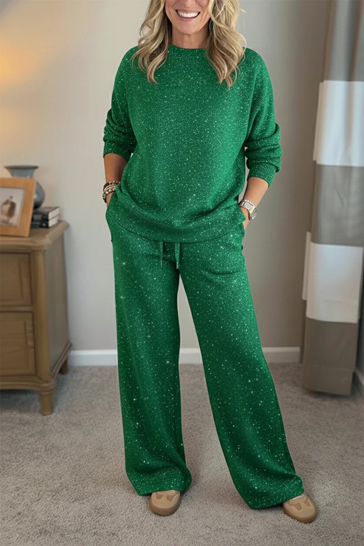 Ensemble de sweat-shirt décontracté et de pantalon de jogging pour femmes Levoire