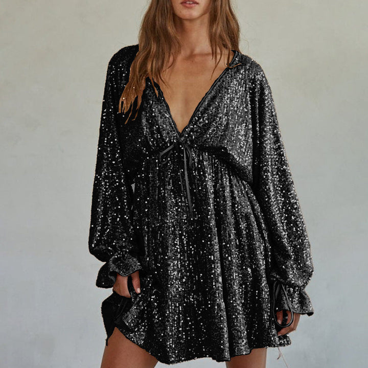 Levoire | Élégante robe d'été pour femmes à niveau élevé noir