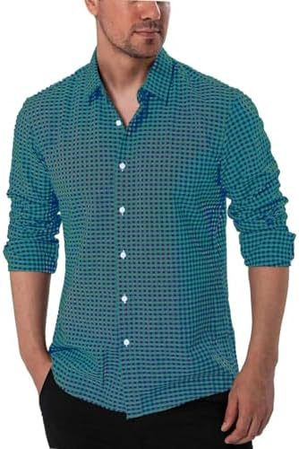 Levoire | Chemise Carreaux Manches Longues Homme