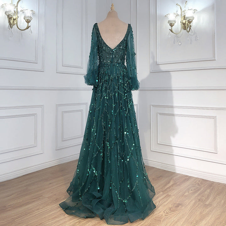 Levoire | Captivating social Aura Queen Long dress