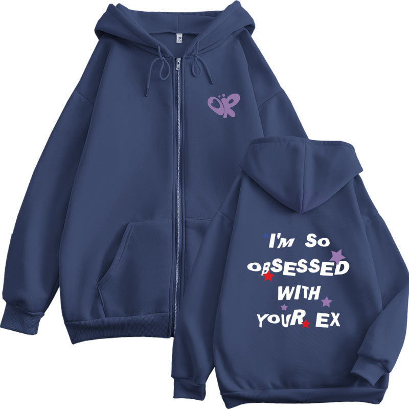 Sweat à capuche pour femmes avec imprimé ludique et coupe confortable Levoire