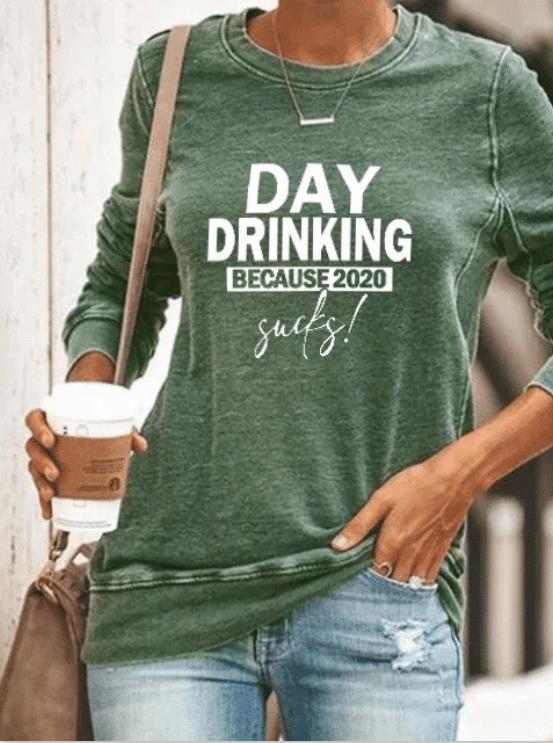 Sweat-shirt pour femmes avec lettrage humoristique Levoire