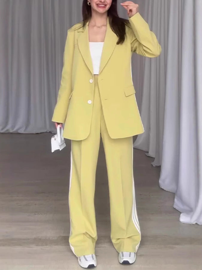 Ensemble de blazer élégant pour femmes avec des accents sportifs Levoire