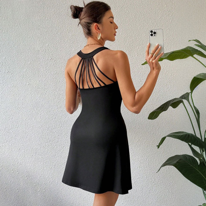 Robe décontractée sportive pour femmes avec design dos nageur Levoire