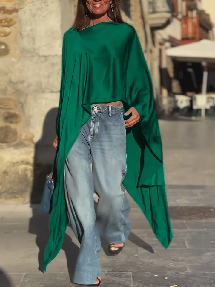 Haut surdimensionné tendance pour femmes avec une coupe fluide Levoire