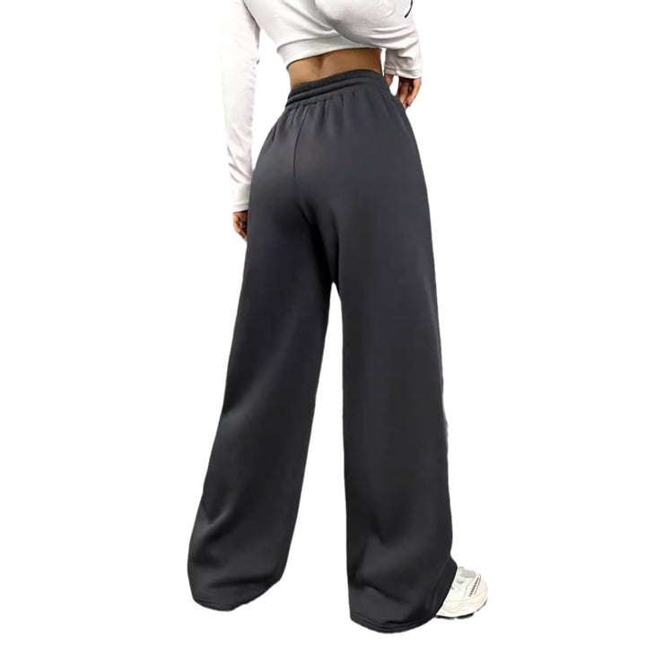 Pantalons de sport amples pour femmes au style streetwear urbain avec taille élastique et poches pratiques Levoire