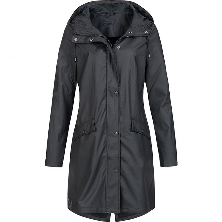 Levoire | Veste De Pluie Élégante Avec Style Noir (Seulement 8 unités restantes)