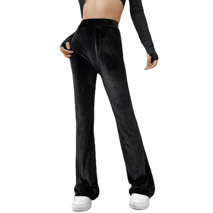 Pantalons évasés en velours pour femmes Levoire