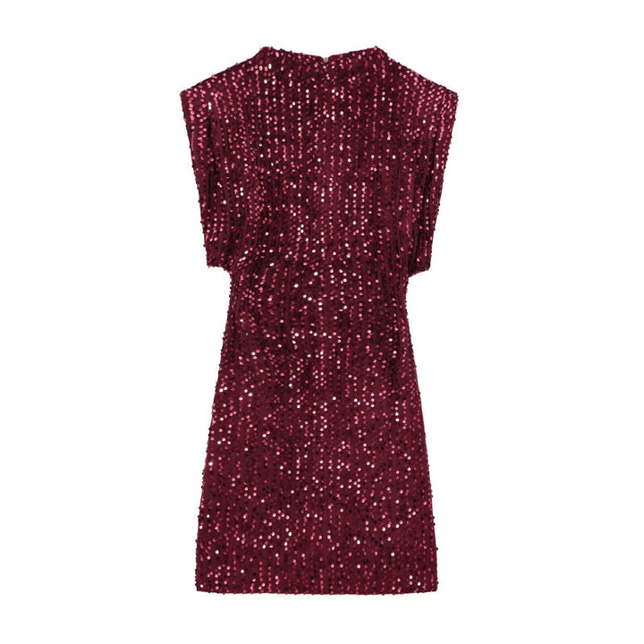 Levoire | Robe sans bretelles multicolore polyvalente Bordeaux