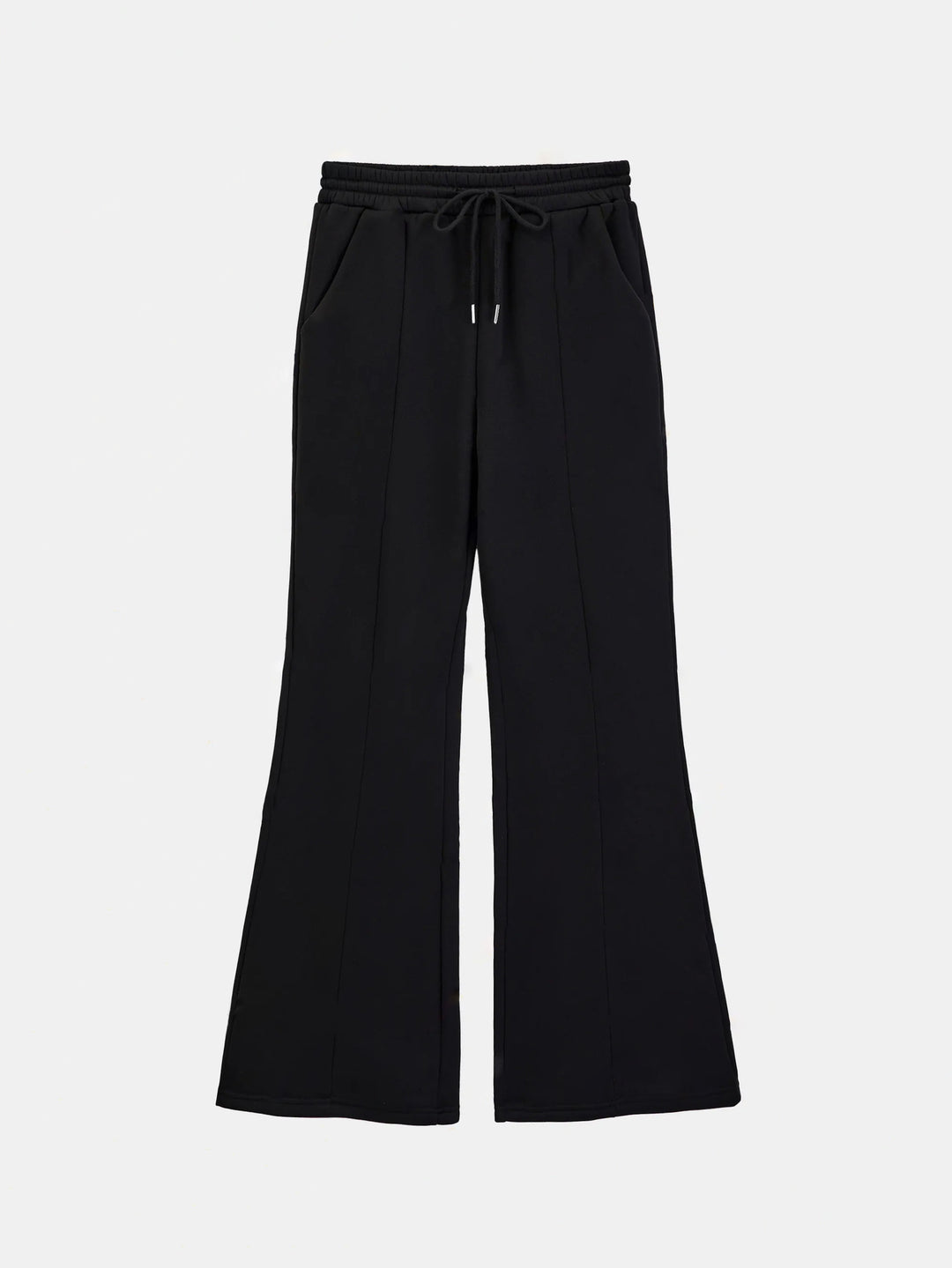 Pantalons décontractés amples pour femmes au style urbain avec taille élastique et poches pratiques Levoire