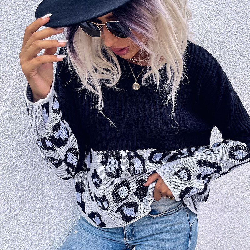 Pull en maille tendance pour femmes avec design animal Levoire