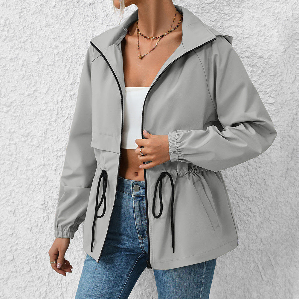 Levoire | Veste De Pluie Imperméable Pour Femmes Gris