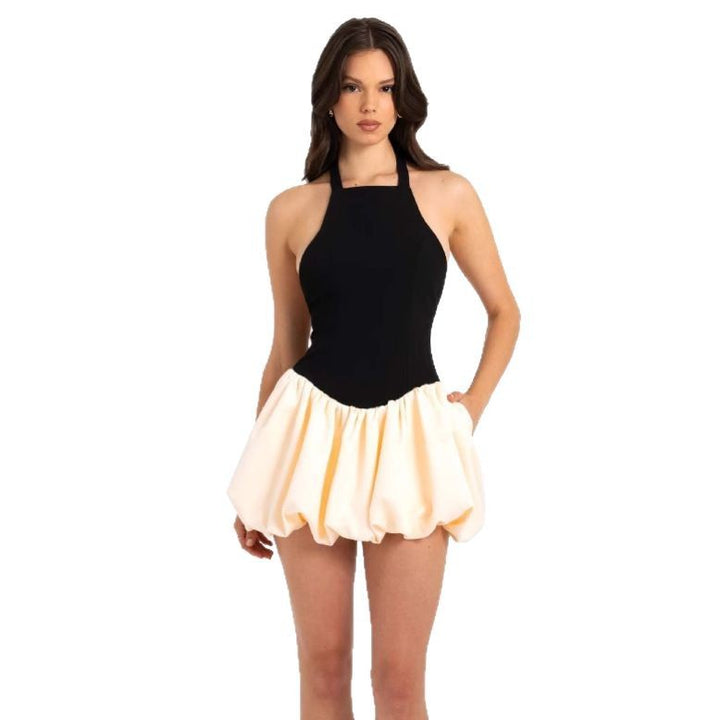 Robe débardeur polyvalente pour femmes avec jupe fluide et poches Levoire