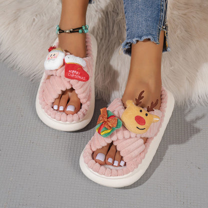 Levoire | En Peluche De Noël Rose