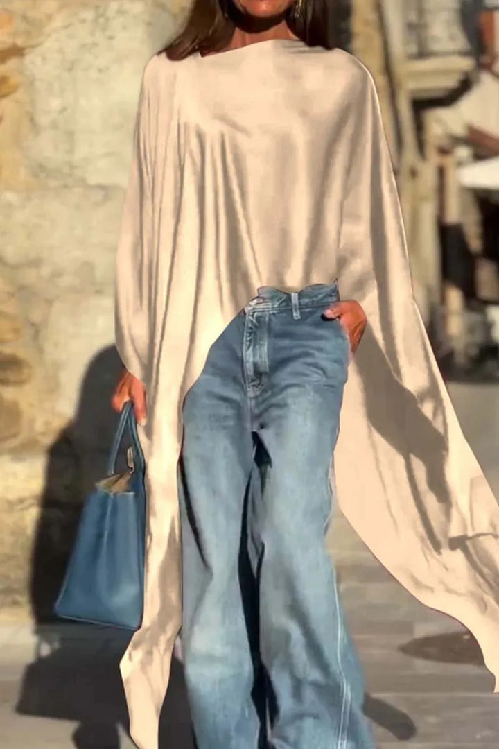 Haut surdimensionné tendance pour femmes avec une coupe fluide Levoire