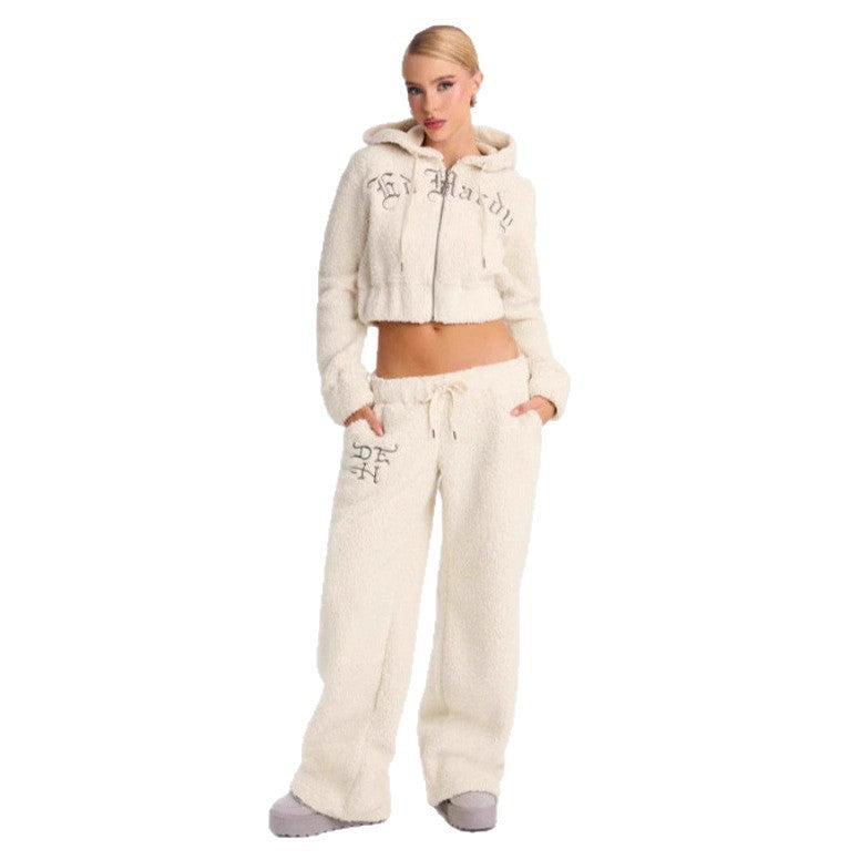 Ensemble en polaire confortable pour femmes avec capuche et coupe ample Levoire