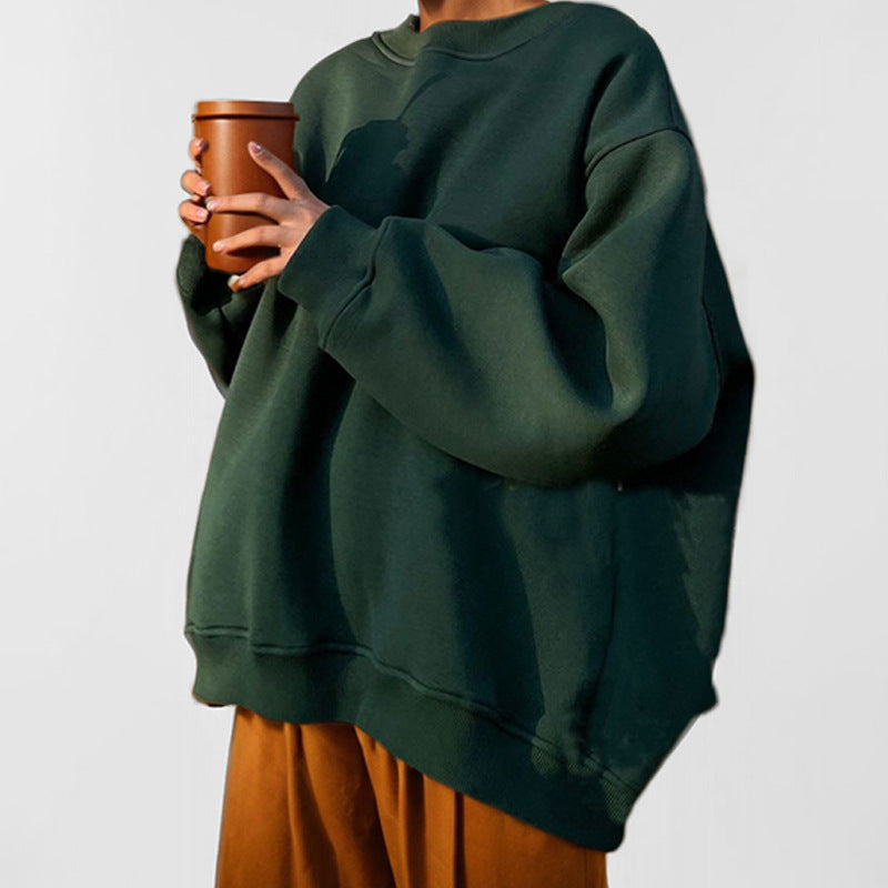 Sweatshirt surdimensionné pour femmes avec une coupe ample et un design décontracté Levoire