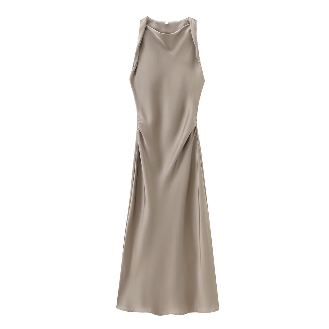 Levoire | Élégant Printemps longue robe Argent