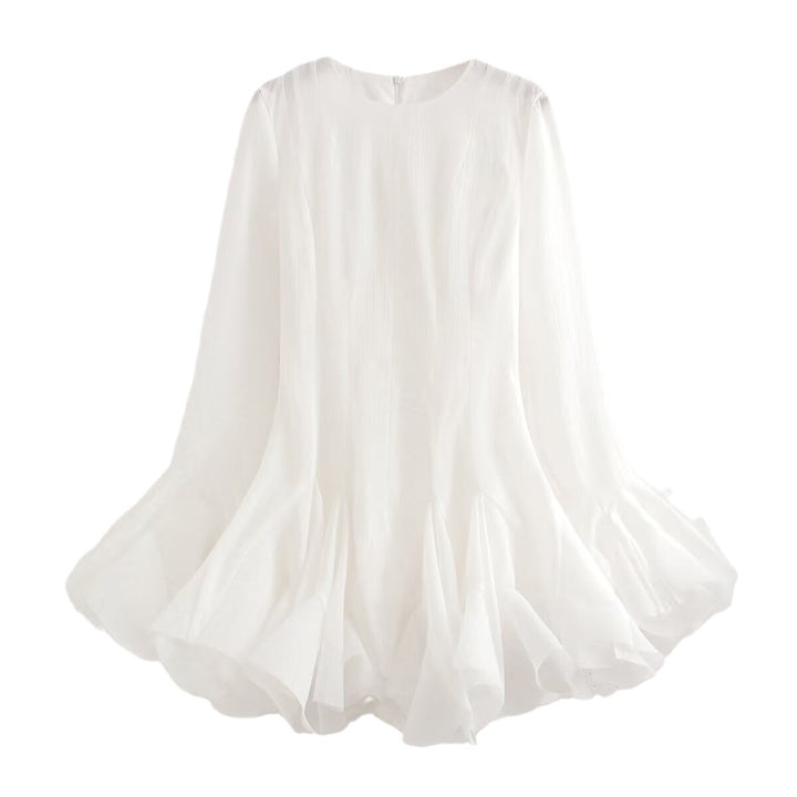 Levoire | Style de printemps vivant Robe courte mobile Blanc