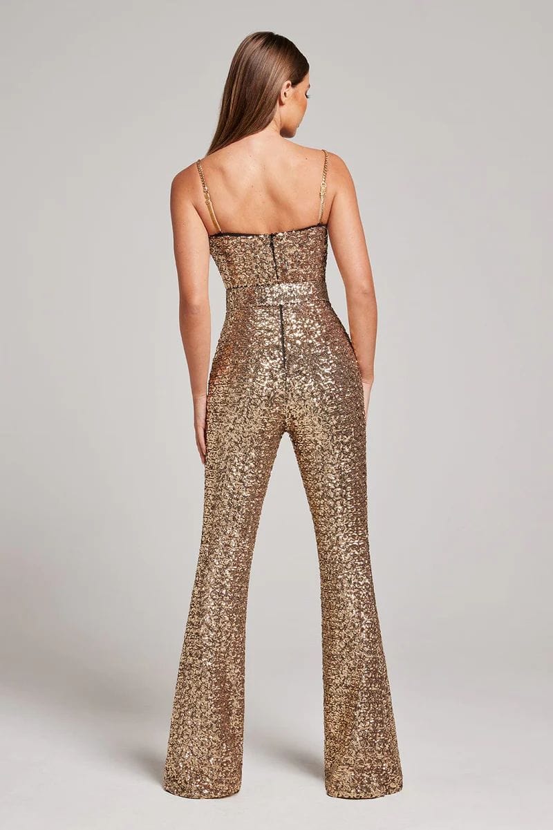 Levoire | Jumpsuit Scintillant Avec Paillettes Pour Femmes