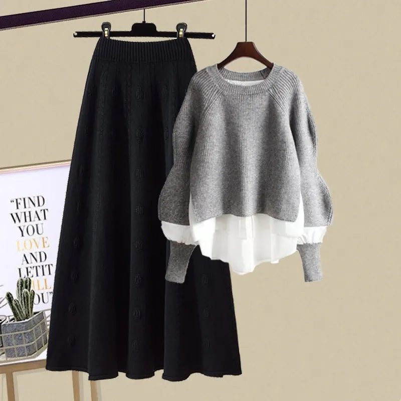 Levoire | Série De Confort Vêtements De Jour Et Robe Gris - Noir