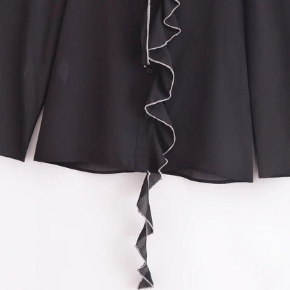 Levoire | Crisp Printemps Chemise à Manches Longues