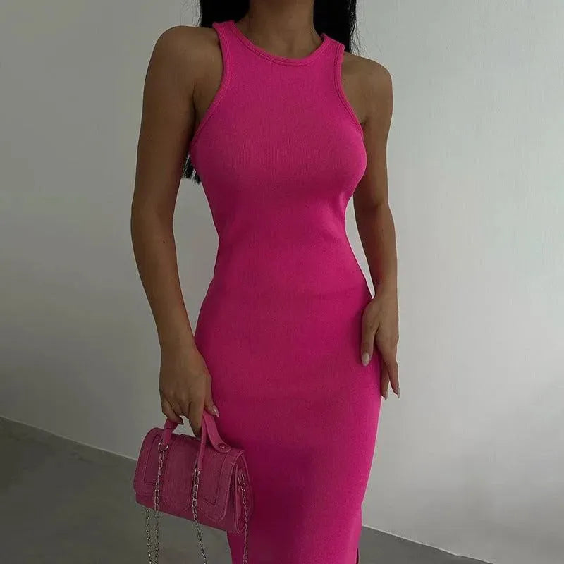 Levoire | Robe longue avec une fente sexy