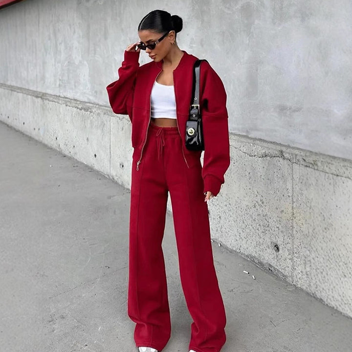 Levoire | Trendik Street Style Veste Pantalon Long Set