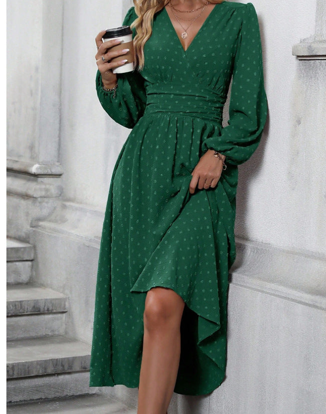 Robe maxi pour femmes avec un look enveloppant élégant Levoire