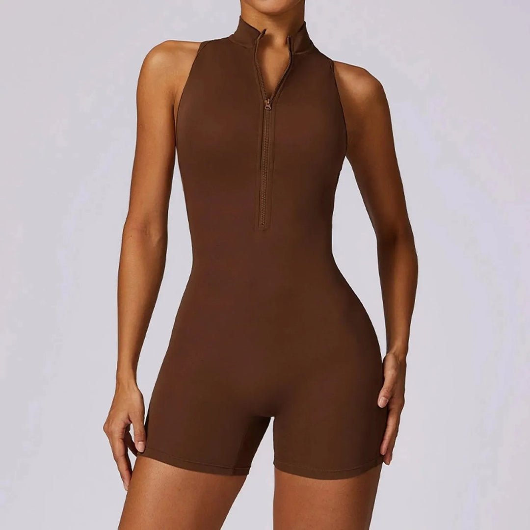 Levoire | Pantalon de yoga de soutien au dos sportif, fabriqué à partir de matériaux de haute qualité Birken T-shirt Marron