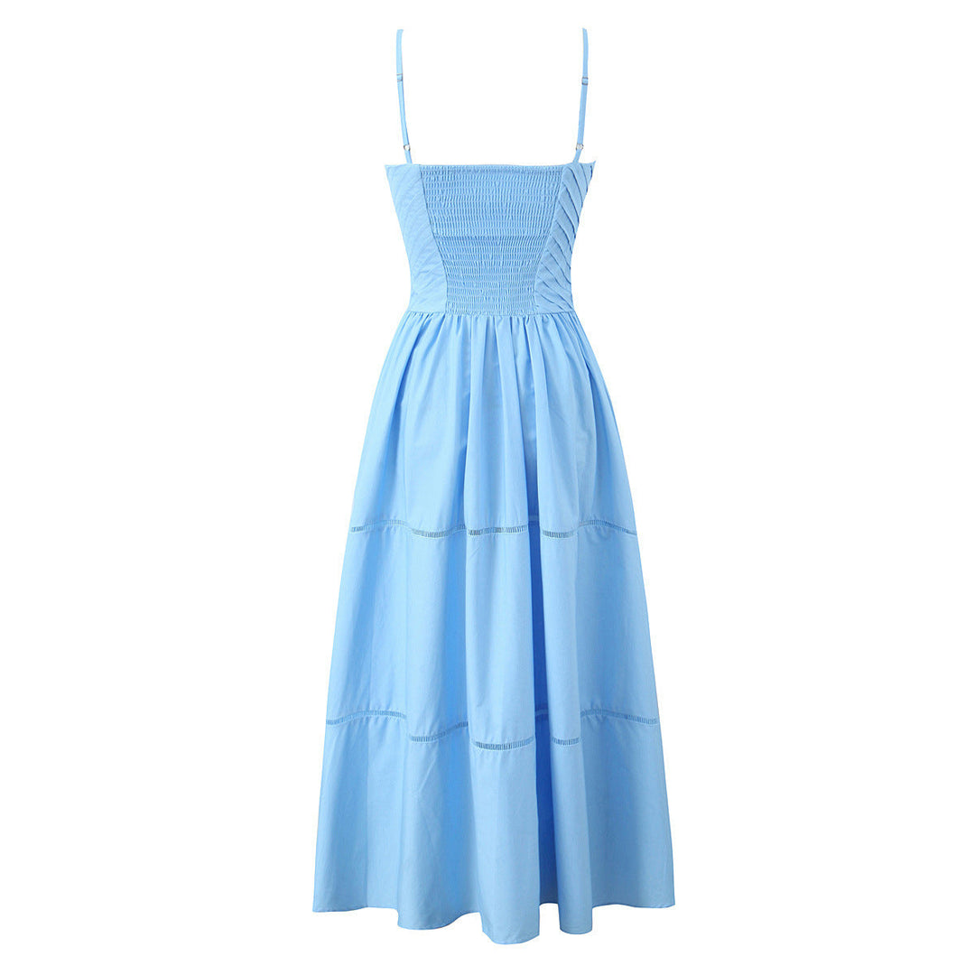 Levoire | Robe longue à taille cintrée avec liens