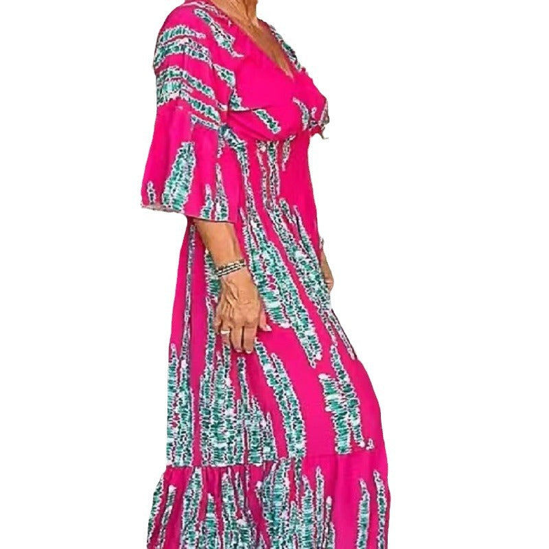 Levoire | Jupe à fleurs pour femmes Robe Fleurs Mi-longue Jupes
