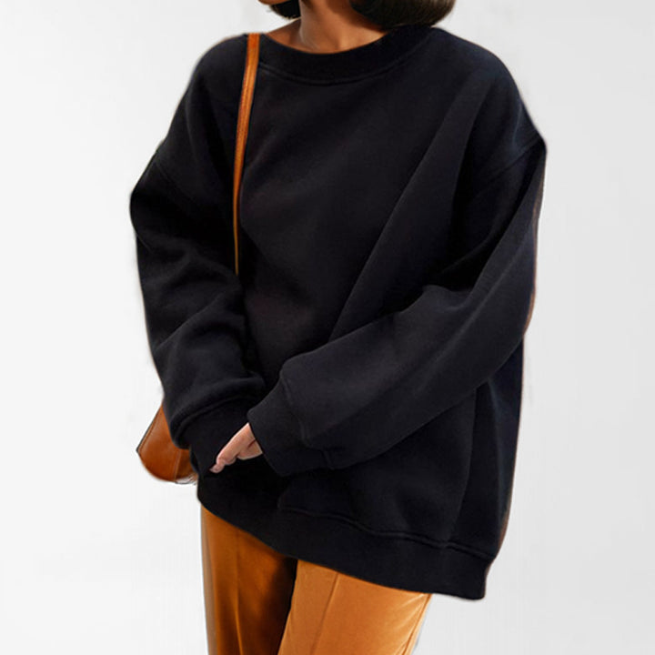 Sweatshirt surdimensionné pour femmes avec une coupe ample et un design décontracté Levoire