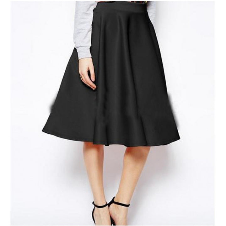 Jupe midi femme avec ourlet flottant et design élégant Levoire