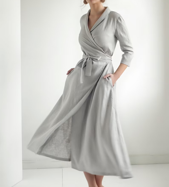 Levoire | Combinaison Élégante Avec Un Détail Stylé Gris