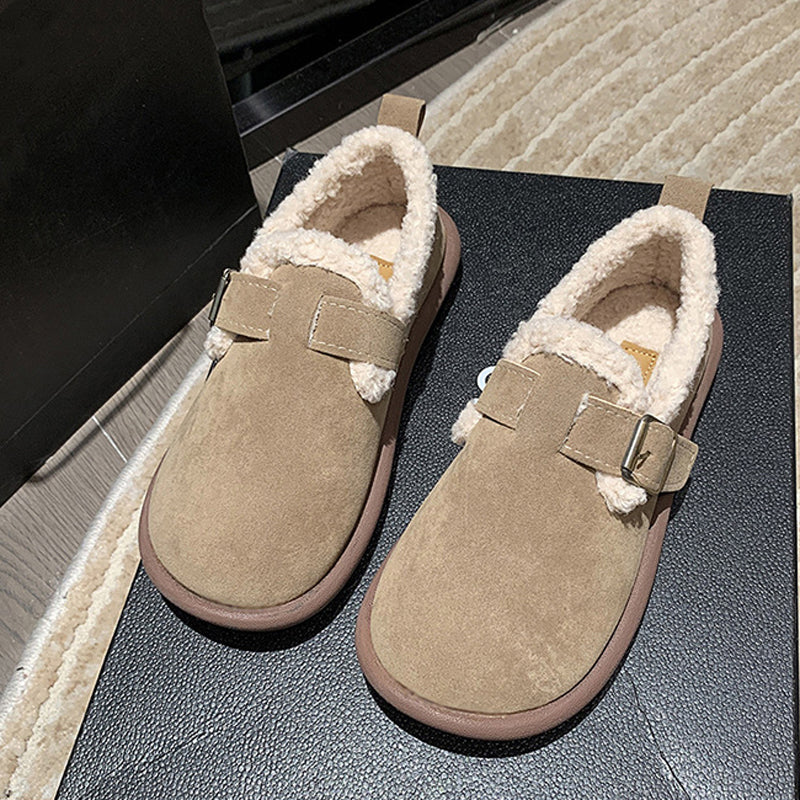 Levoire | Luxe Chaussures Douillettées Avec Boucle Pour Femmes