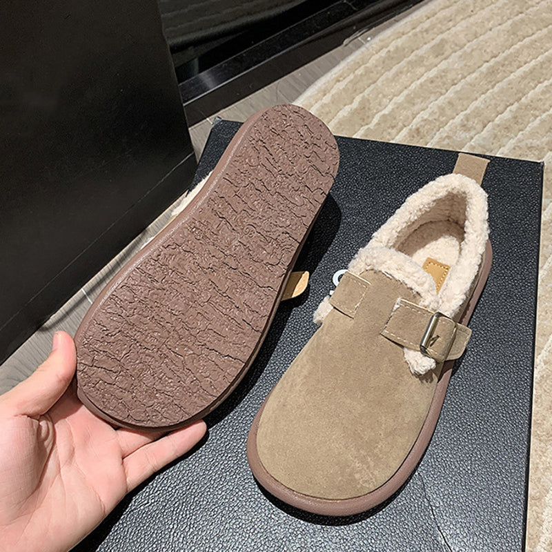 Levoire | Luxe Chaussures Douillettées Avec Boucle Pour Femmes