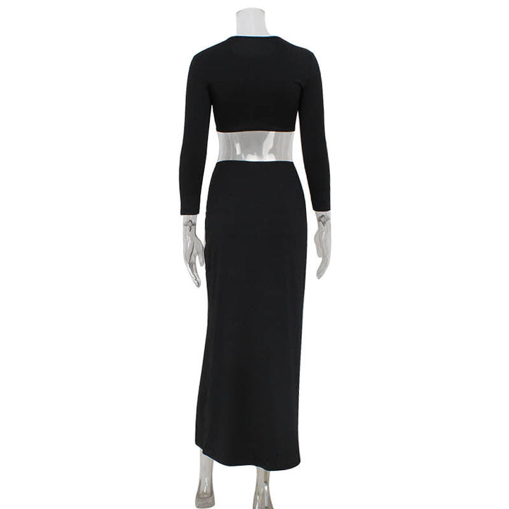 Levoire | Robe longue à motif léopard