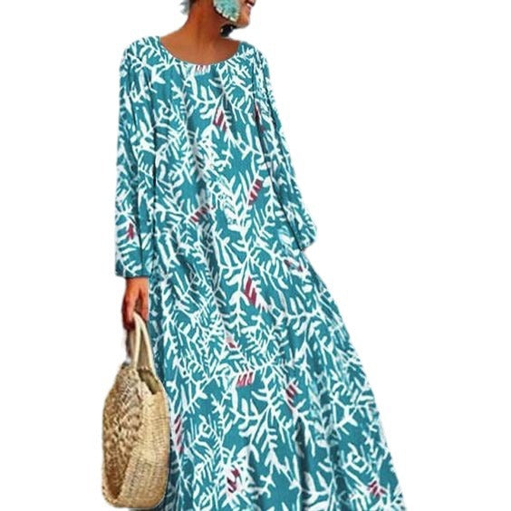 Levoire | Rento Longue Manche Robe Maxi Fluid